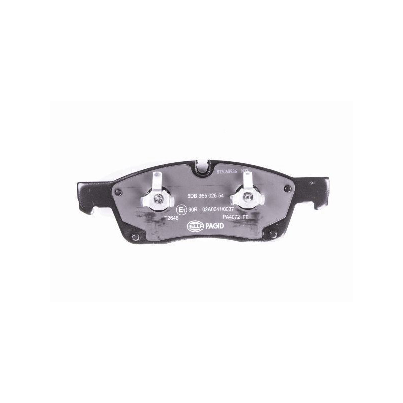 Pastiglie freno asse anteriore - HELLA BRAKE