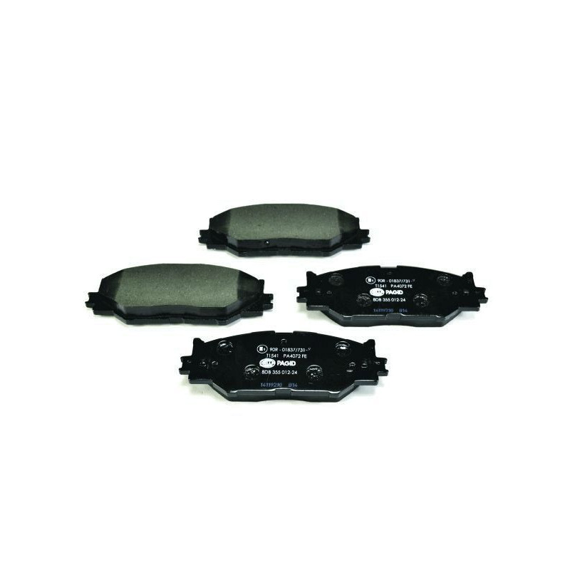 Pastiglie freno asse anteriore - HELLA BRAKE