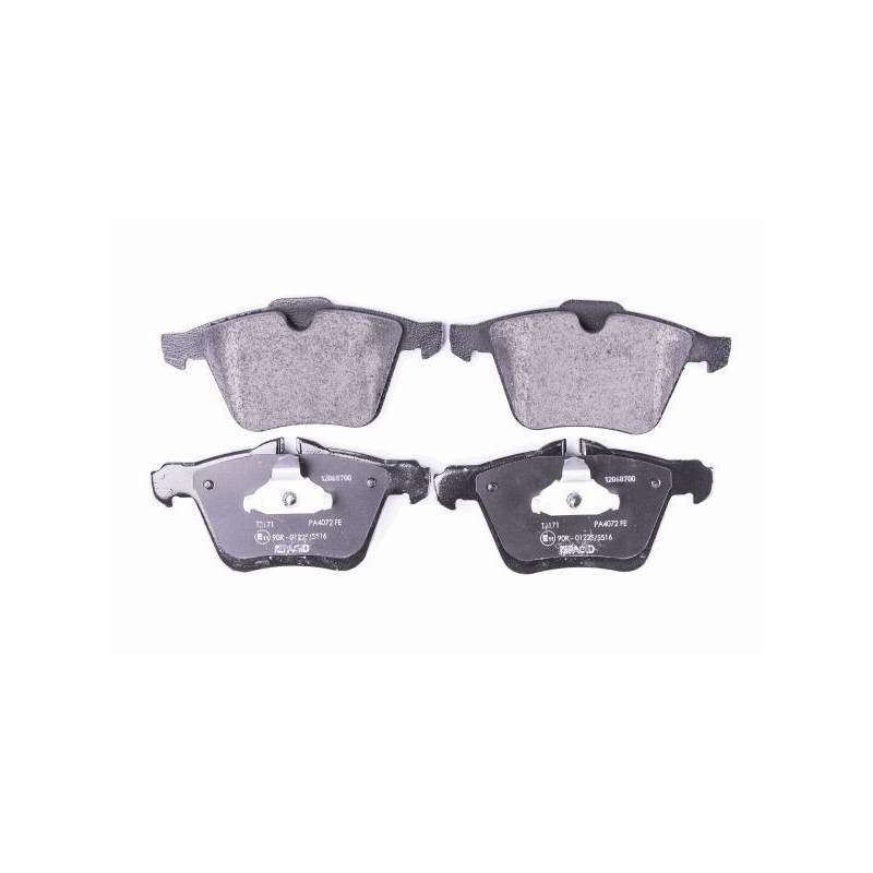 Pastiglie freno asse anteriore - HELLA BRAKE