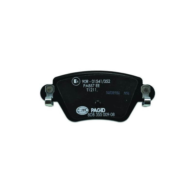 Pastiglie freno asse posteriore - HELLA BRAKE