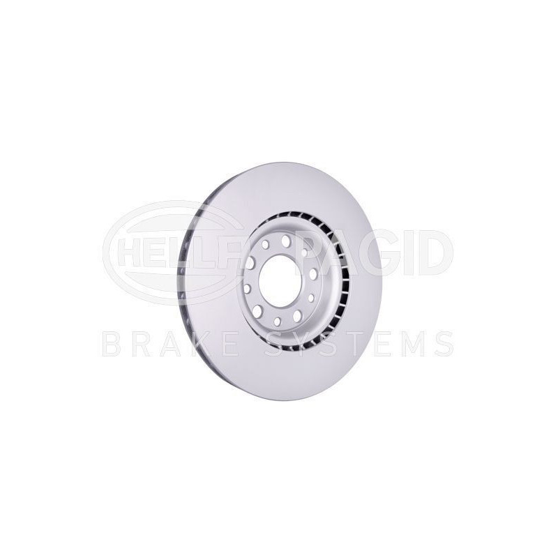 Disco freno asse anteriore - HELLA BRAKE