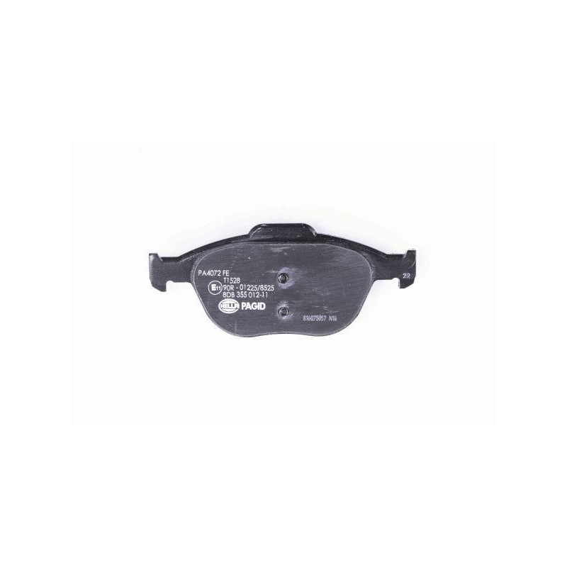 Pastiglie freno asse anteriore - HELLA BRAKE