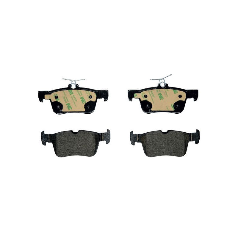 Pastiglie freno asse posteriore - HELLA BRAKE