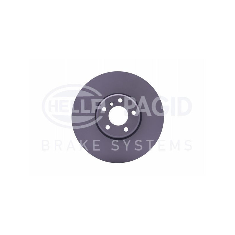 Disco freno asse anteriore - HELLA BRAKE