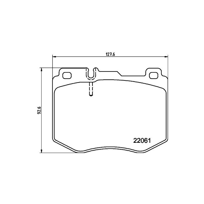 Pastiglie freno asse anteriore - HELLA BRAKE