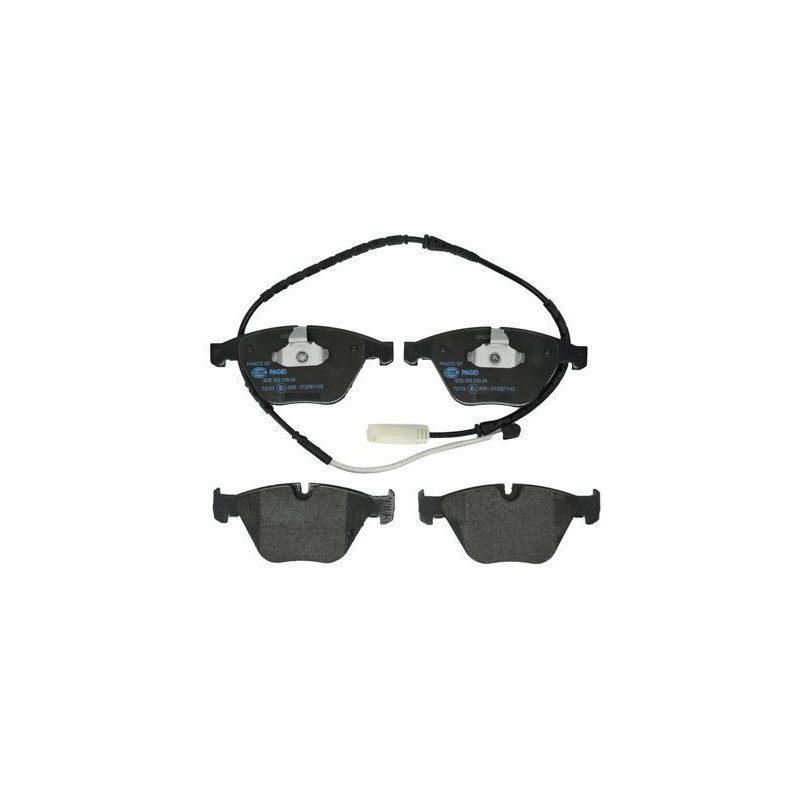 Pastiglie freno asse anteriore - HELLA BRAKE