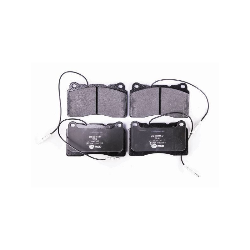 Pastiglie freno asse anteriore - HELLA BRAKE