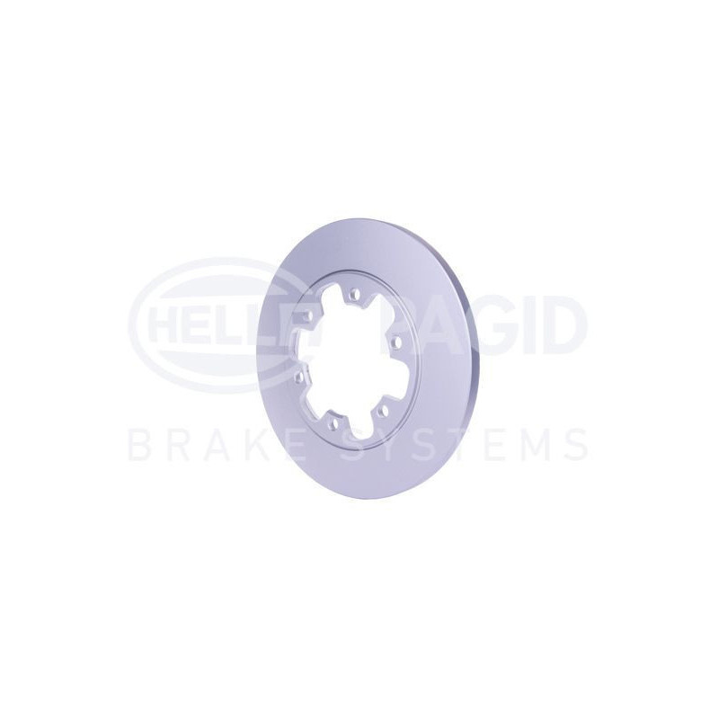 Disco freno asse posteriore - HELLA BRAKE