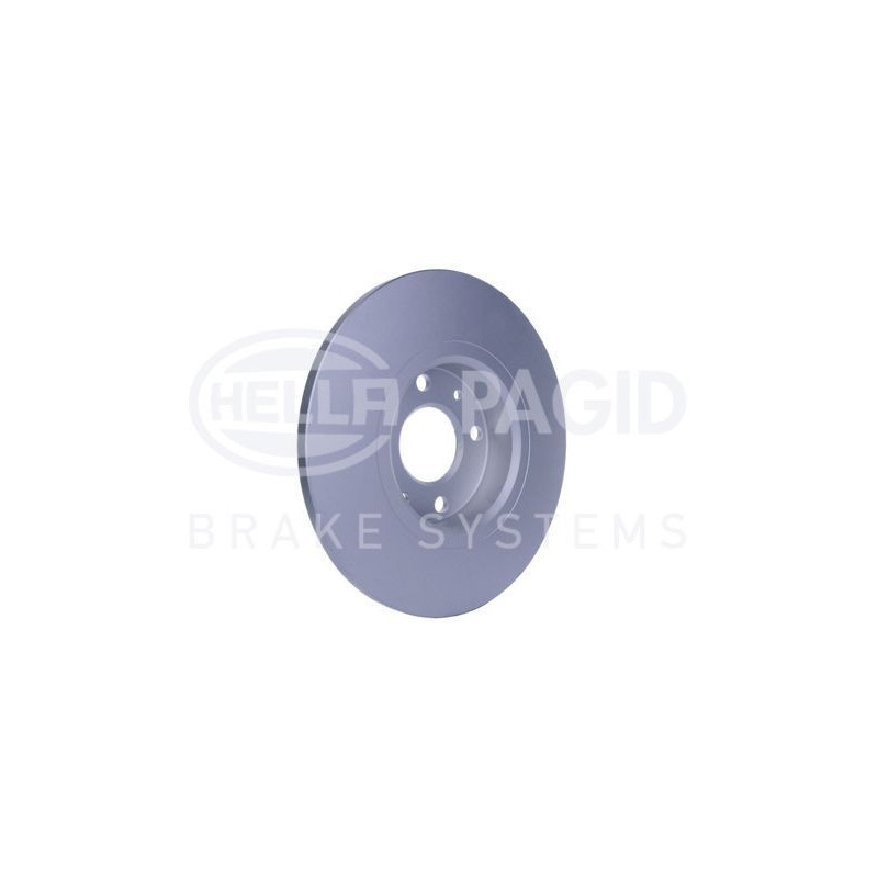 Disco freno asse anteriore - HELLA BRAKE