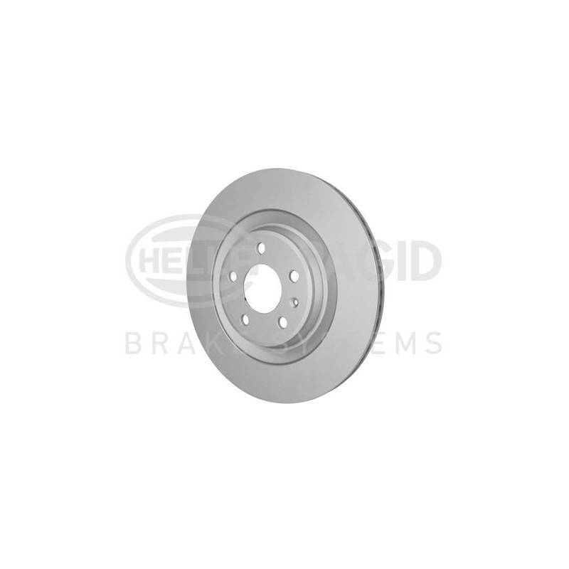 Disco freno asse posteriore - HELLA BRAKE