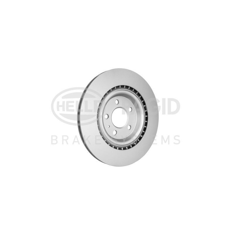 Disco freno asse posteriore - HELLA BRAKE