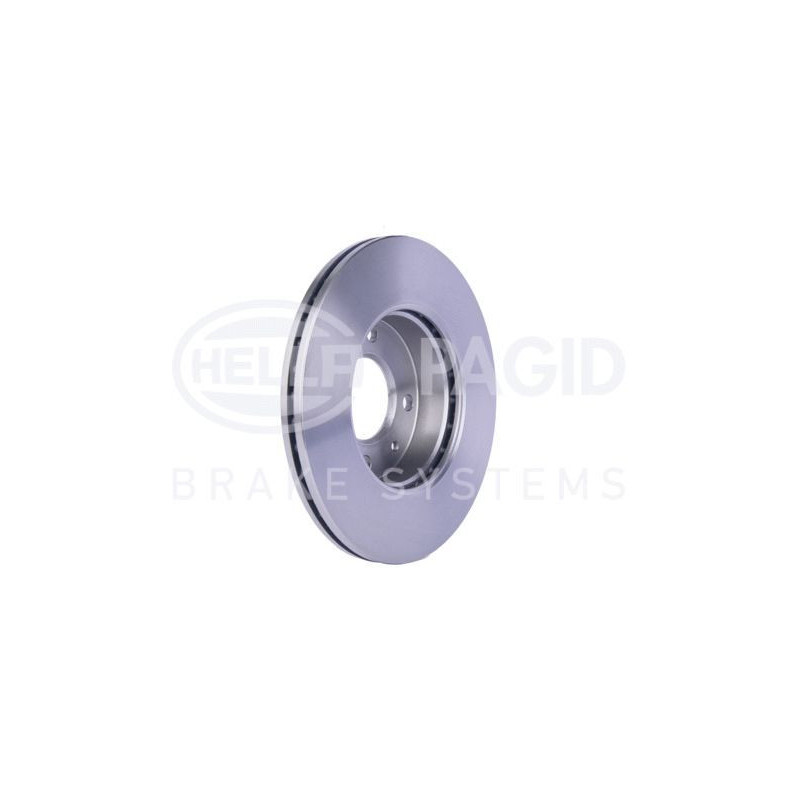 Disco freno asse anteriore - HELLA BRAKE