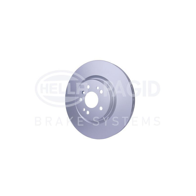 Disco freno asse anteriore - HELLA BRAKE