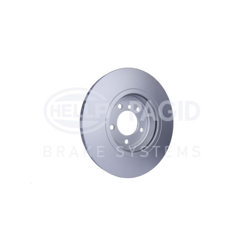 Disco freno asse anteriore - HELLA BRAKE
