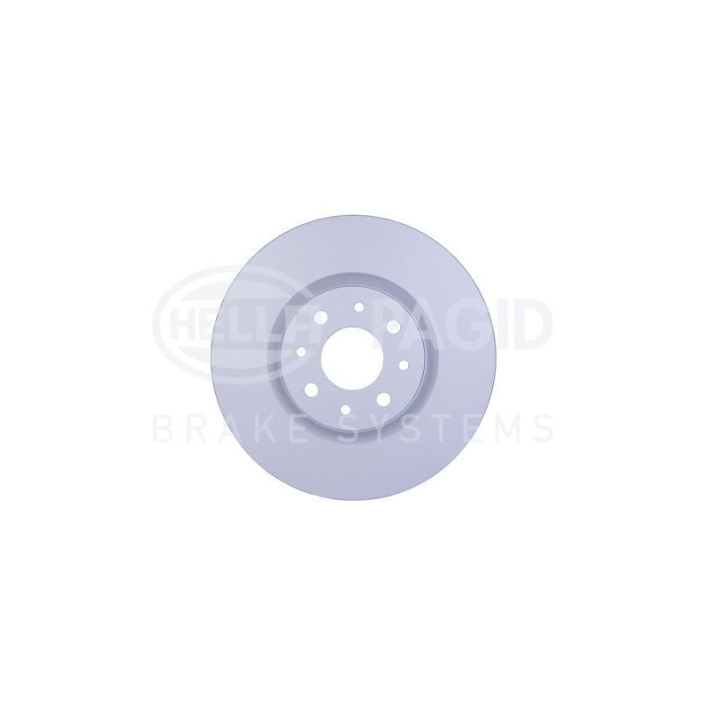 Disco freno asse anteriore - HELLA BRAKE