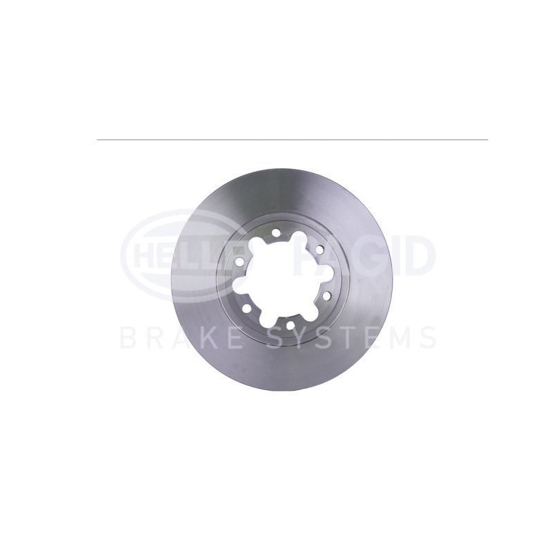 Disco freno asse anteriore - HELLA BRAKE