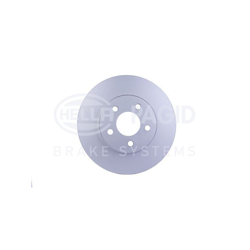 Disco freno asse anteriore - HELLA BRAKE