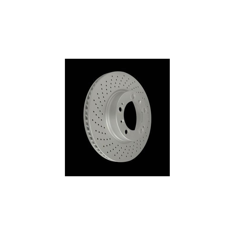 Disco freno asse anteriore - HELLA BRAKE