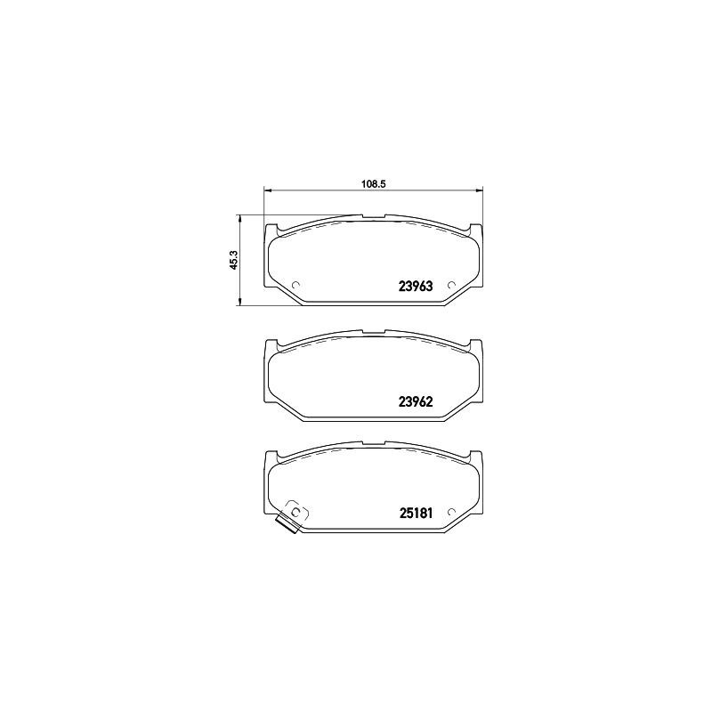 Pastiglie freno asse posteriore - HELLA BRAKE