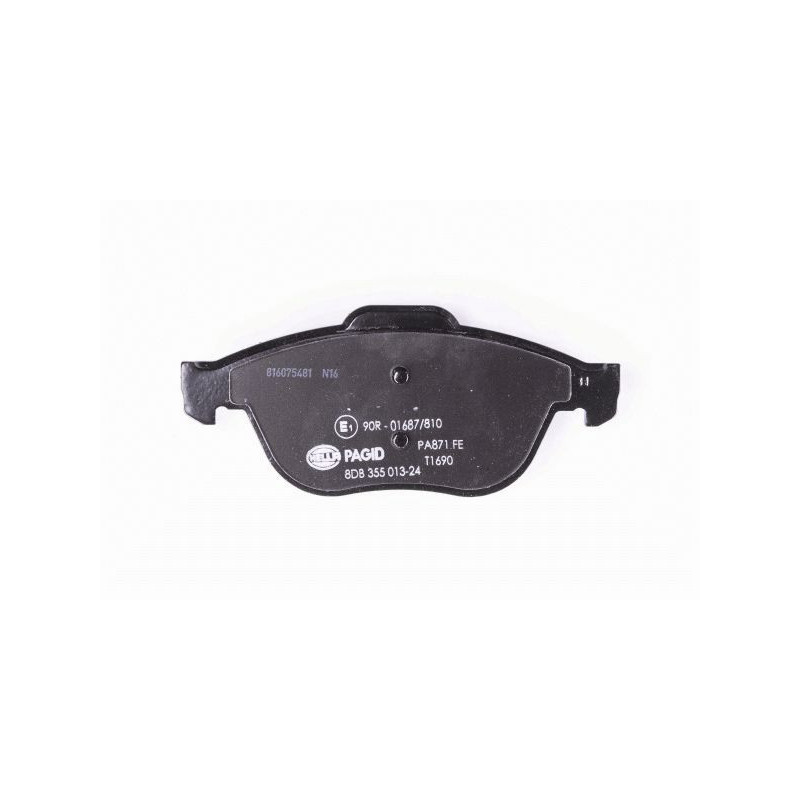 Pastiglie freno asse anteriore - HELLA BRAKE