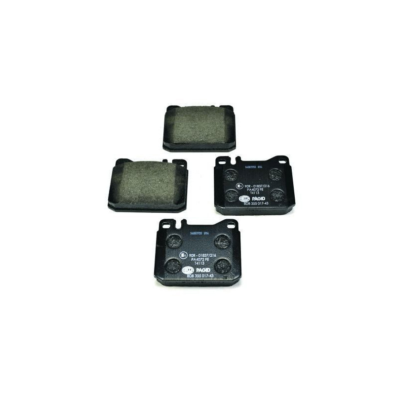 Pastiglie freno asse anteriore - HELLA BRAKE