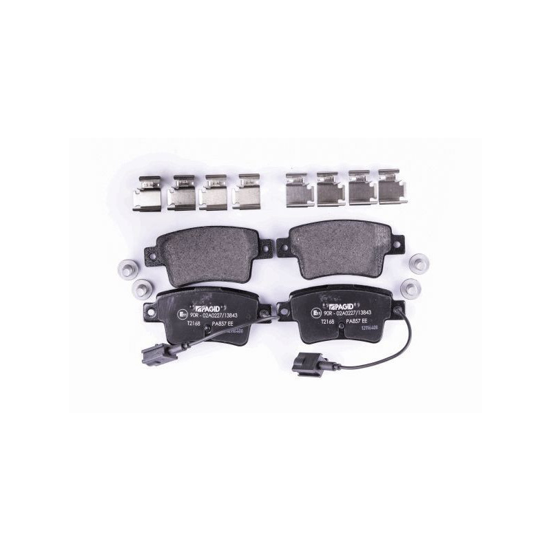 Pastiglie freno asse posteriore - HELLA BRAKE