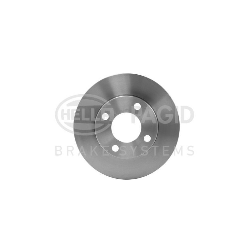 Disco freno asse anteriore - HELLA BRAKE