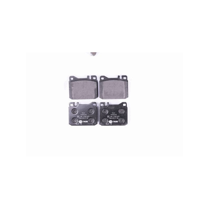 Pastiglie freno asse anteriore - HELLA BRAKE