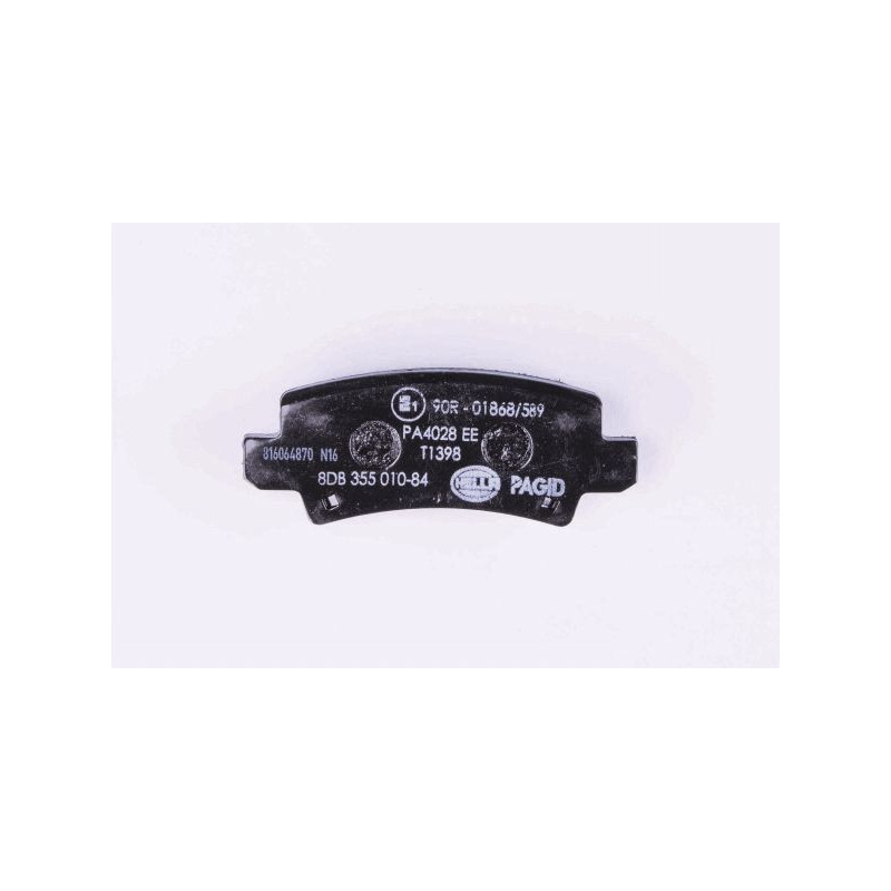 Pastiglie freno asse posteriore - HELLA BRAKE