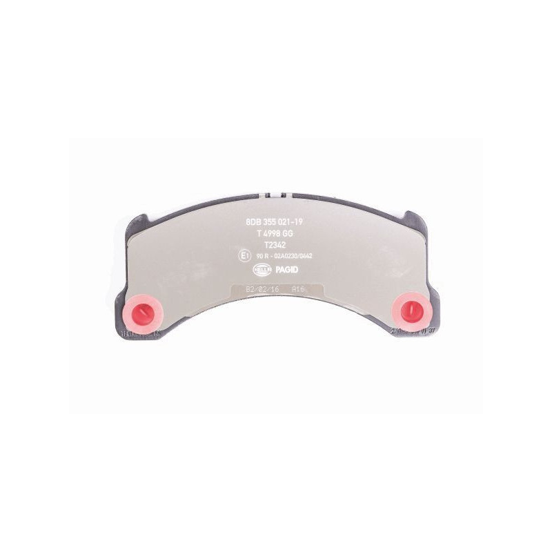 Pastiglie freno asse anteriore - HELLA BRAKE