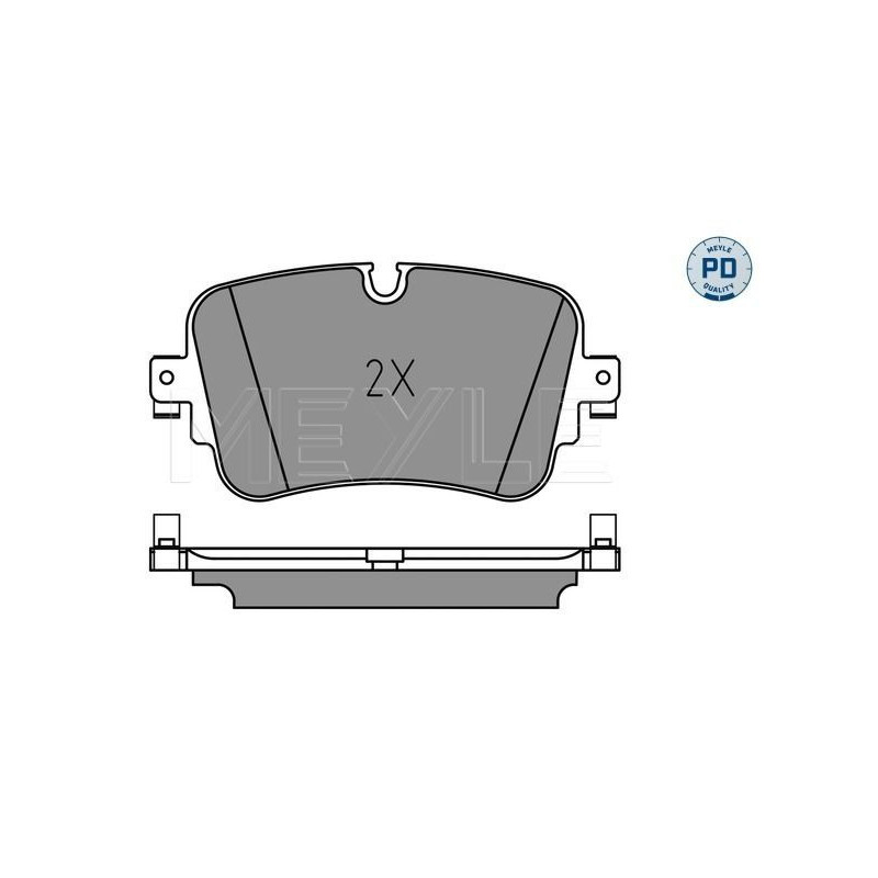 Pastiglie freno asse posteriore - MEYLE