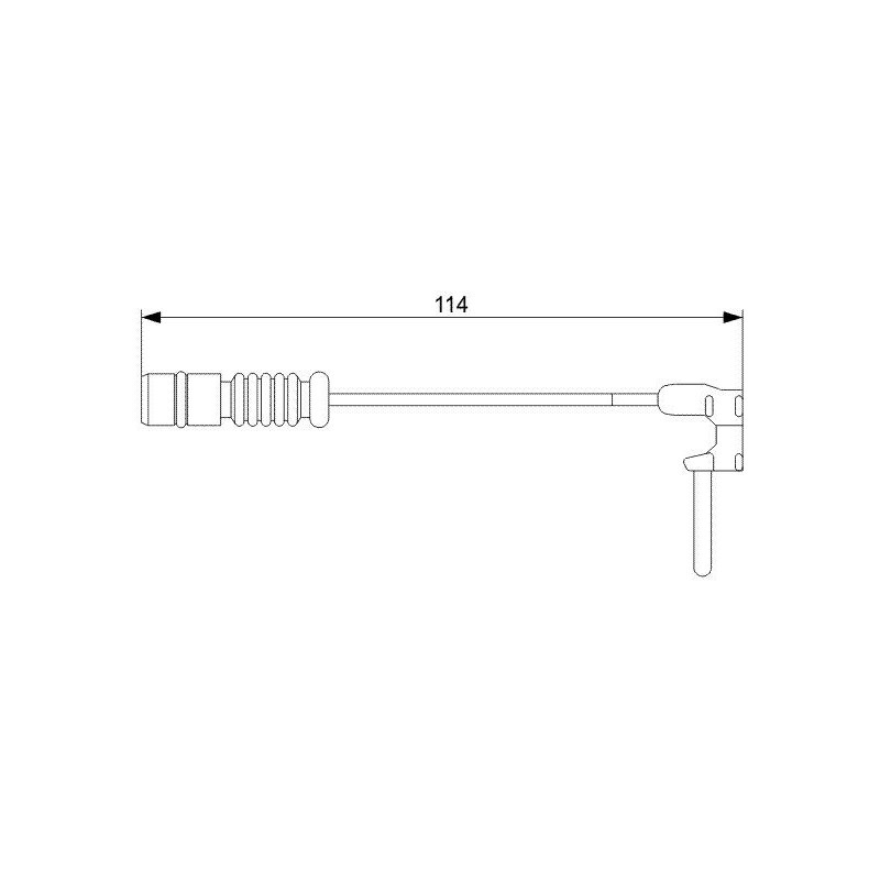 Indicatore usura freno asse anteriore - BOSCH