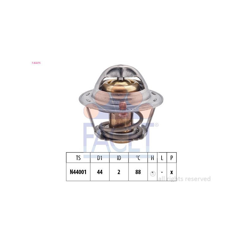 Termostato raffreddamento - FACET