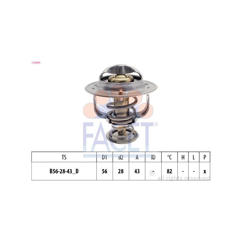 Termostato raffreddamento - FACET