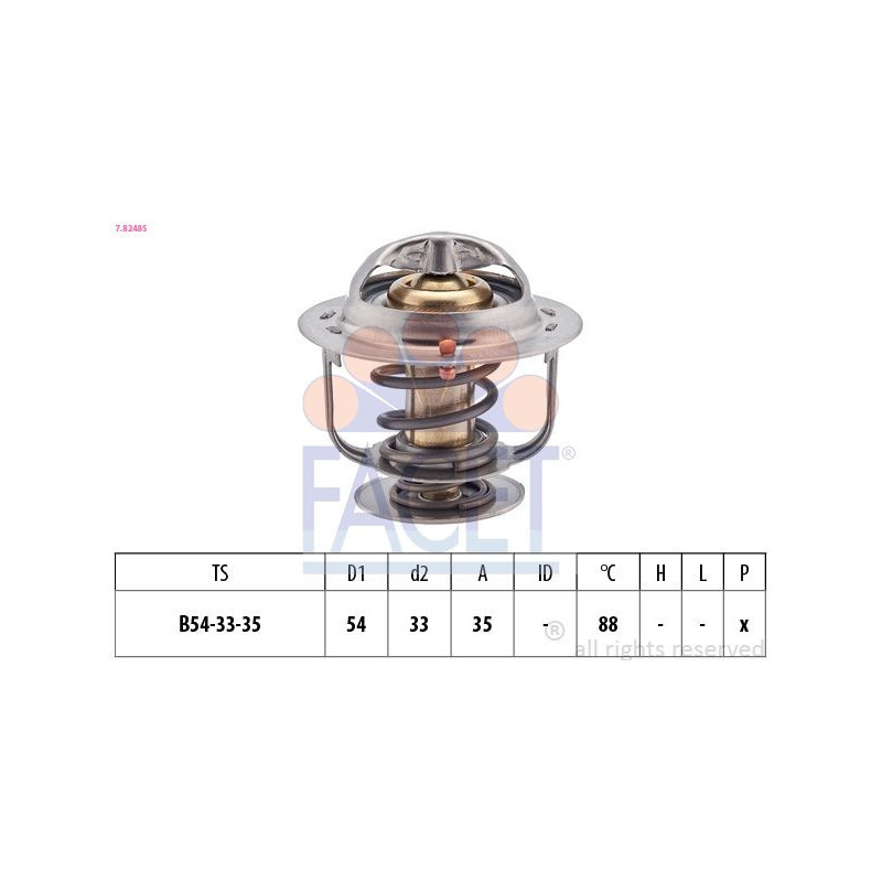 Termostato raffreddamento - FACET