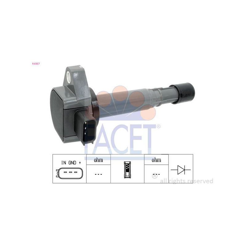 Bobina accensione - FACET
