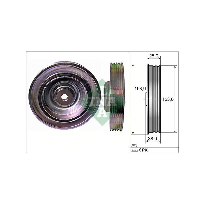 Puleggia albero motore - INA