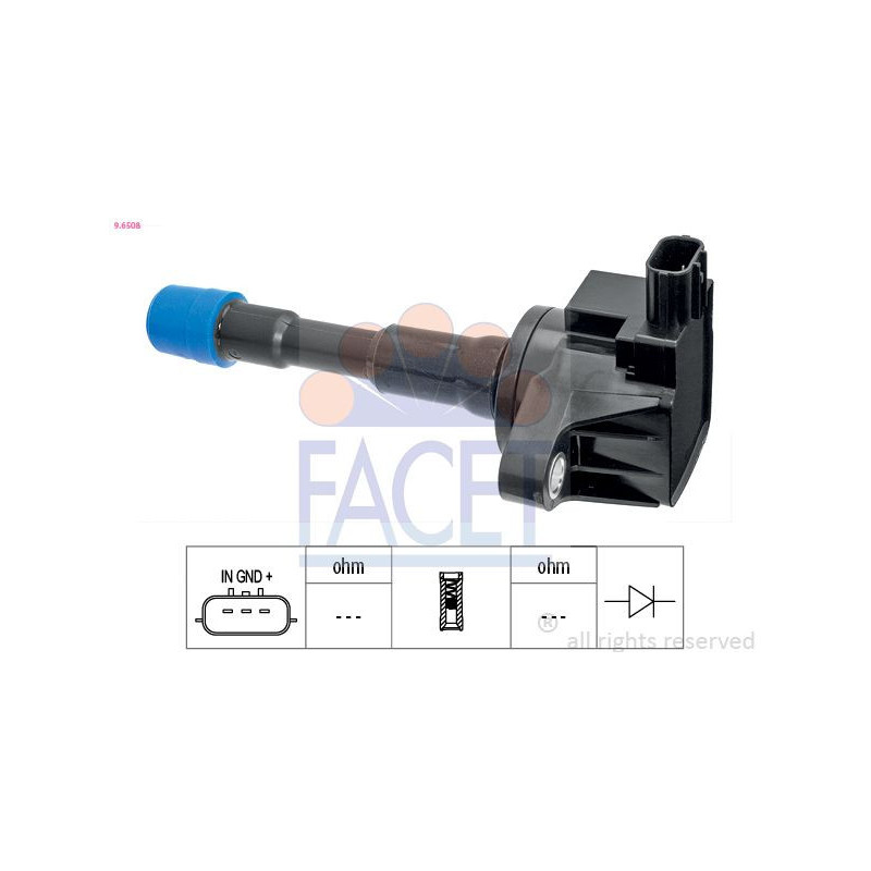 Bobina accensione - FACET