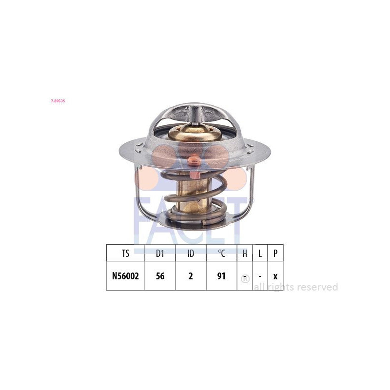 Termostato raffreddamento - FACET