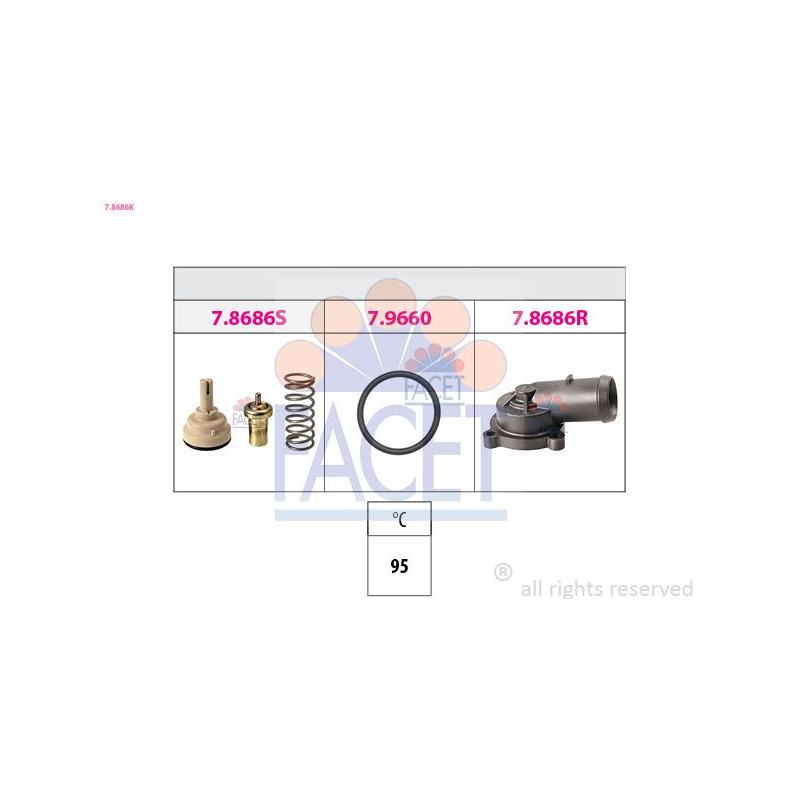 Termostato raffreddamento - FACET