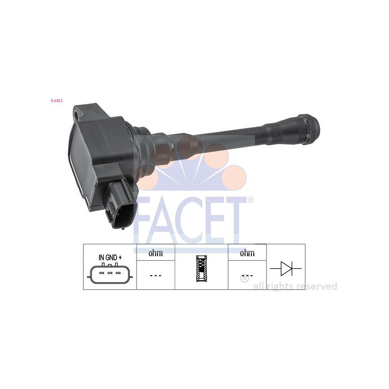Bobina accensione - FACET