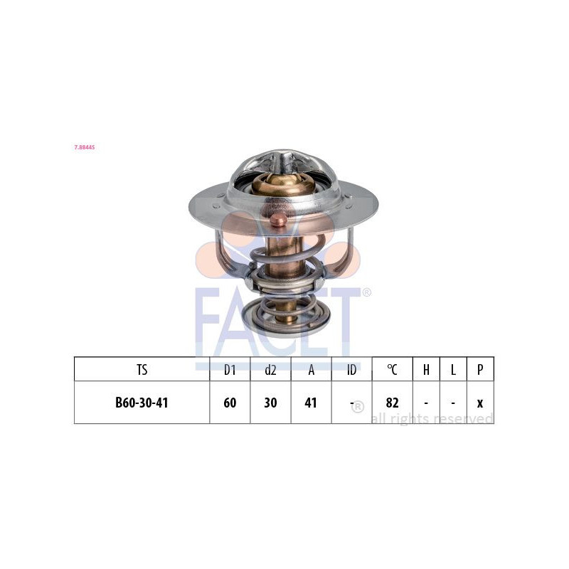 Termostato raffreddamento - FACET