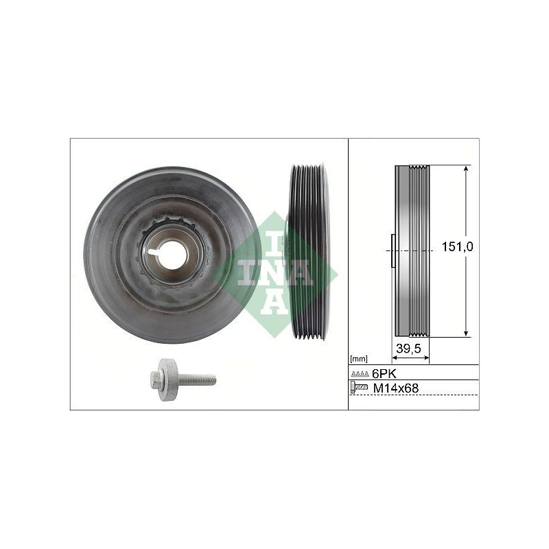 Puleggia albero motore - INA