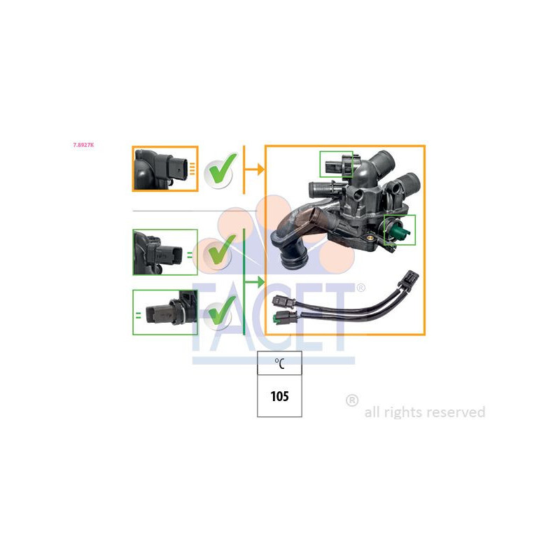 Termostato raffreddamento - FACET