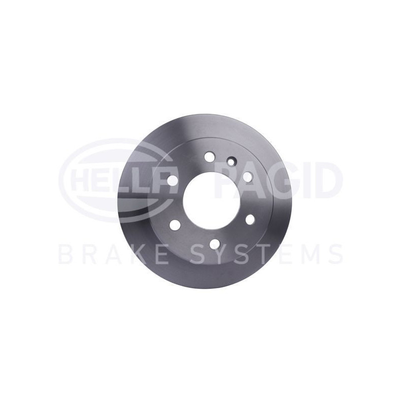 Disco freno asse posteriore - HELLA BRAKE