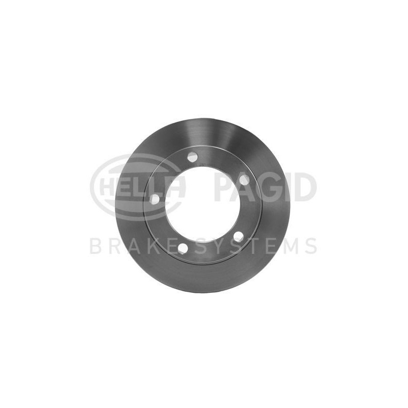 Disco freno asse anteriore - HELLA BRAKE