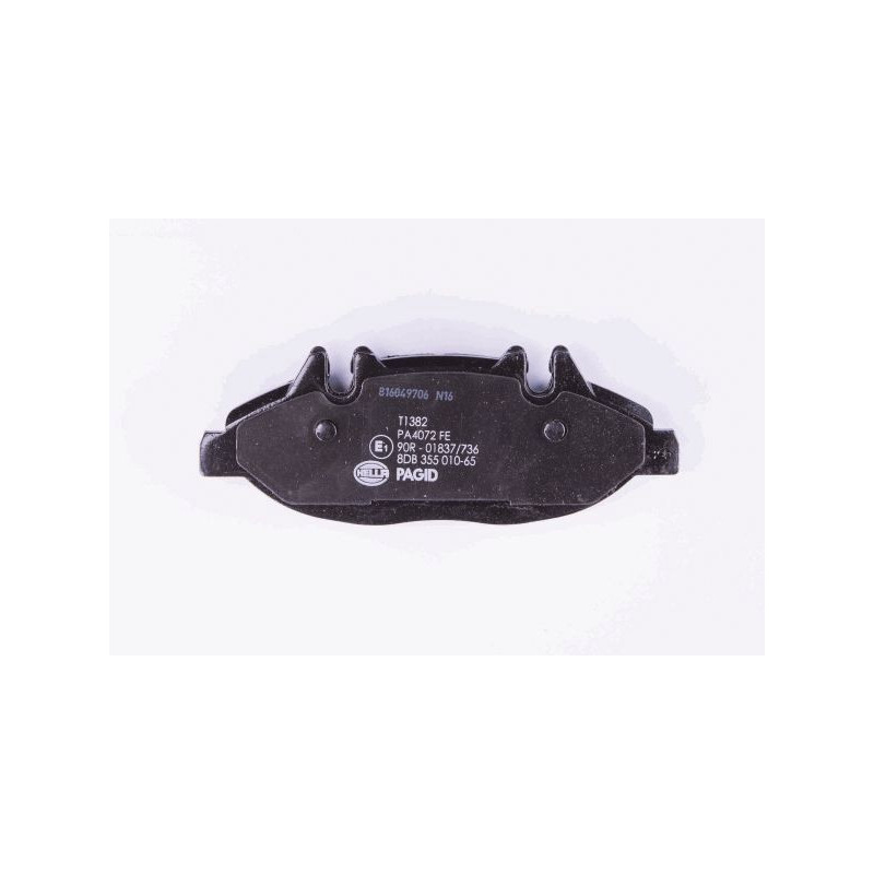 Pastiglie freno asse anteriore - HELLA BRAKE