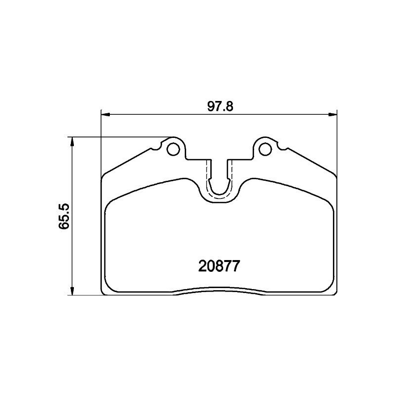 Pastiglie freno asse posteriore - PAGID