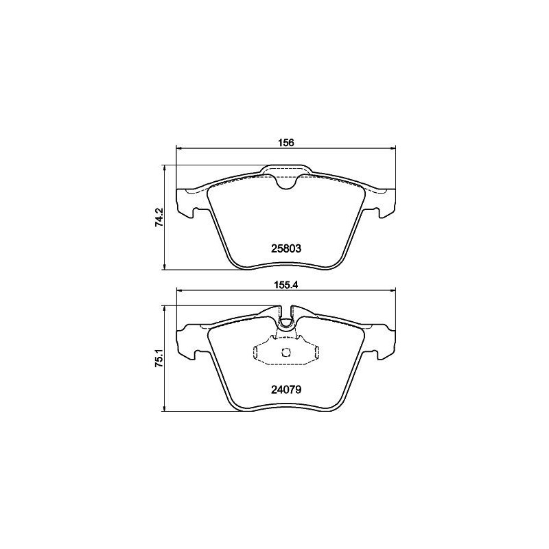 Pastiglie freno asse anteriore - PAGID