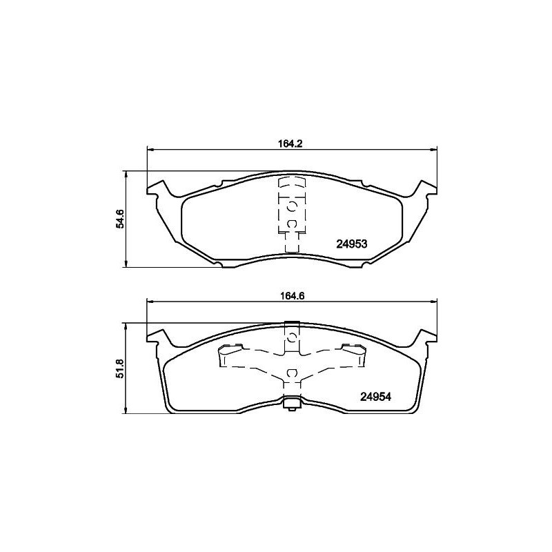 Pastiglie freno asse anteriore - PAGID